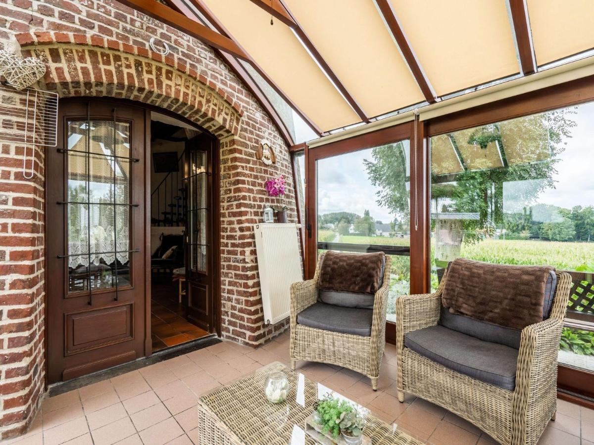 Stunning Holiday Home In Oombergen With Terrace And Garden Zottegem المظهر الخارجي الصورة